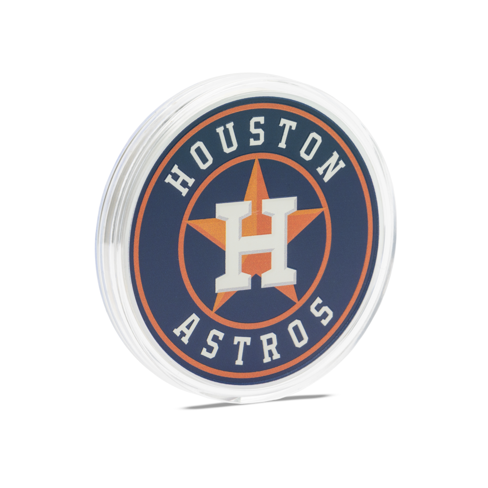 HOUSTON ASTROS™ Major League Baseball® 3 Oz Silver Coin