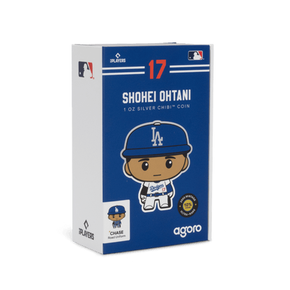 MLB Players® Shohei Ohtani Chibi® packaging Agoro