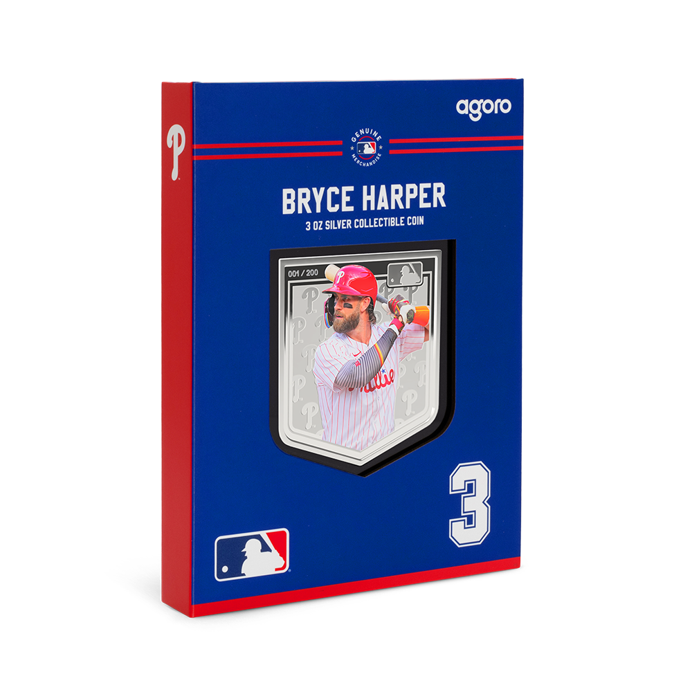 MLB Players® Bryce Harper Silver Collectible