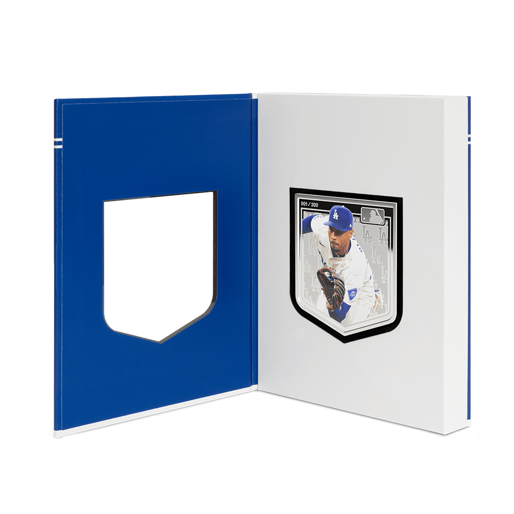 MLB Players® Mookie Betts Silver Collectible box Agoro