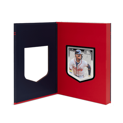 MLB Players® Ronald Acuña Jr. Silver Collectible packaging1 agoro