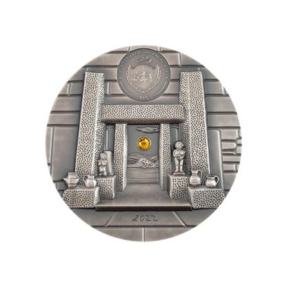 MNAJDRA TEMPLE Equinox and Solstice 2 Oz Silver Coin $10 Palau 2022