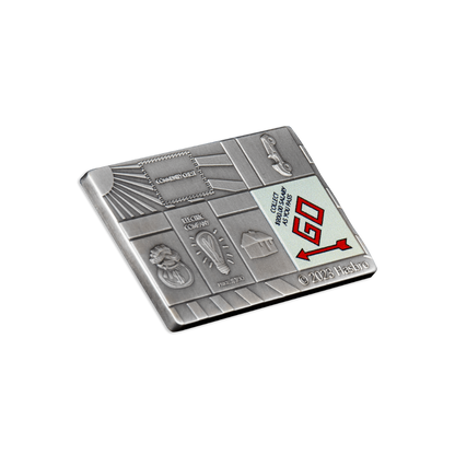 MONOPOLY Set 4 x 1 Oz Silver Coins $5 Samoa 2023