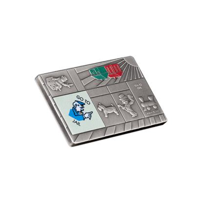 MONOPOLY Set 4 x 1 Oz Silver Coins $5 Samoa 2023