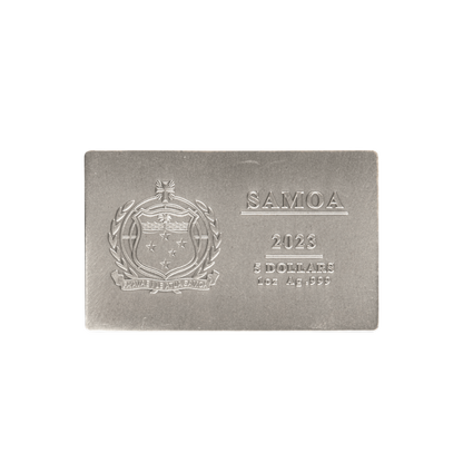 MONOPOLY Set 4 x 1 Oz Silver Coins $5 Samoa 2023
