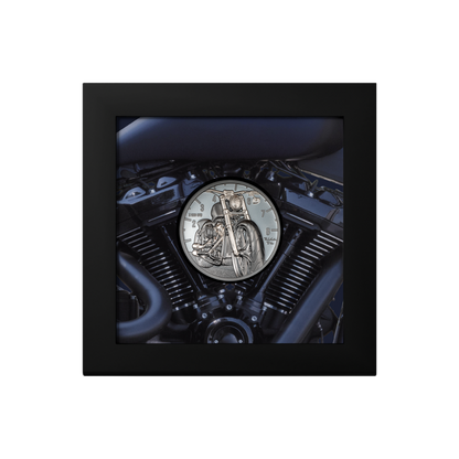 MOTORBIKE Journey 2 Oz Silver Coin $10 Cook Islands 2024