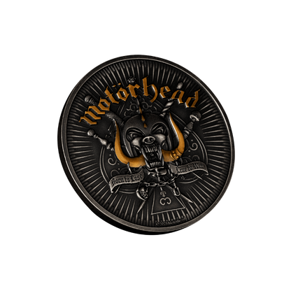 MOTORHEAD Band 1 Oz Silver Coin $5 Barbados 2024