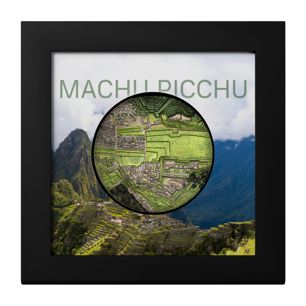 Machu Picchu Bucket List 5 Oz Silver Coin 2025 box - Parthava Coin