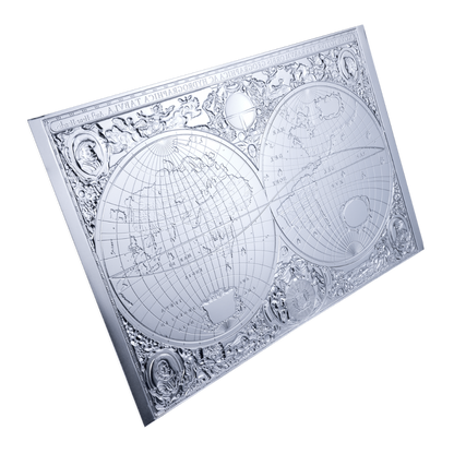 Mapping History 17th Century 1 Oz Silver Coin 2027 MDM
