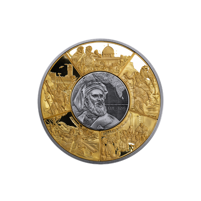 Marco Polo 5 Oz Silver Puzzle Coin 2025