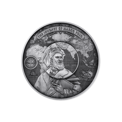 Marco Polo 5 Oz Silver Puzzle Coin 2025