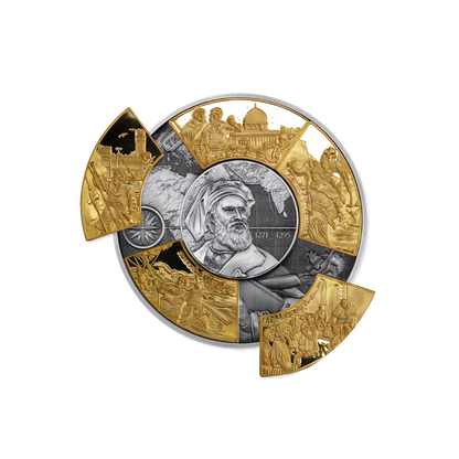 Marco Polo 5 Oz Silver Puzzle Coin 2025