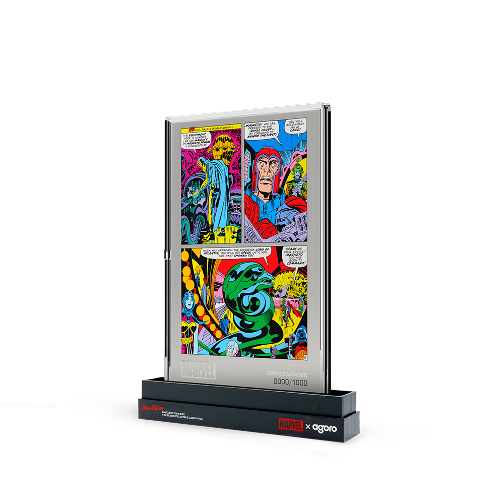 COMIX™ Marvel Fantastic Four #102 Pure Silver Foil AGORO