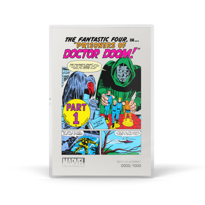 COMIX™ Marvel Fantastic Four #5 Pure Silver Foil AGORO