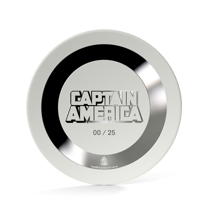 Marvel Captain America's Shield 1 kg Silver Collectible AGORO