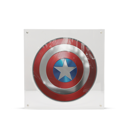 Marvel Captain America's Shield 1 kg Silver Collectible AGORO