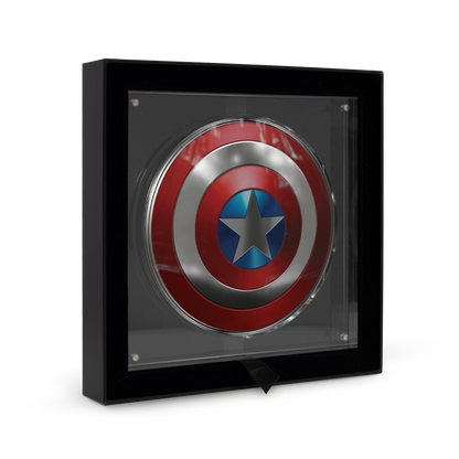 Marvel Captain America's Shield 1 kg Silver Collectible AGORO