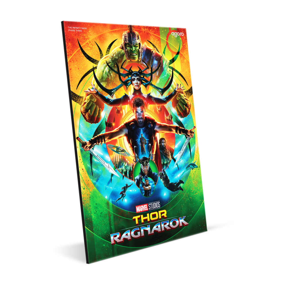 Marvel The Infinity Saga Phase Three Thor Ragnarok Silver Collectible Foil AGORO