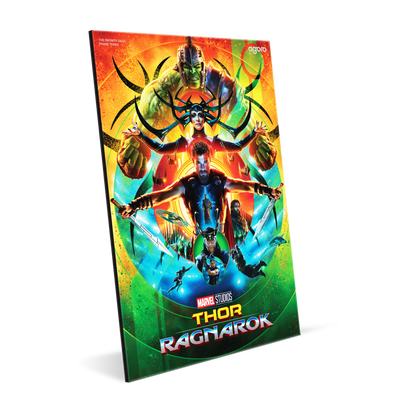 Marvel The Infinity Saga Phase Three Thor Ragnarok Silver Collectible Foil AGORO