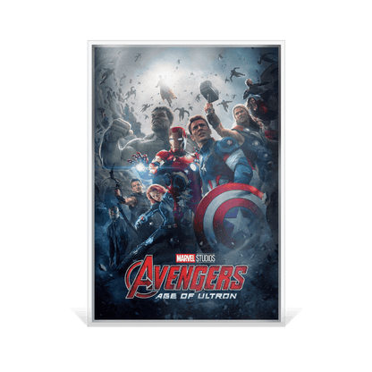 Marvel The Infinity Saga Phase Two Avengers: Age of Ultron Foil Collectible Foil reverse Agoro by New Zealand Mint