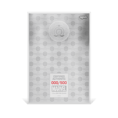 Marvel The Infinity Saga Phase Three Captain America: Civil War Silver Collectible Foil obverse agoro
