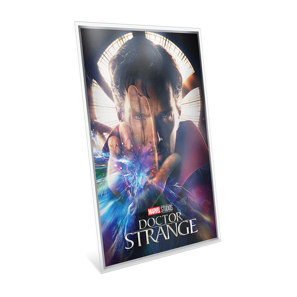Marvel The Infinity Saga Phase Three Doctor Strange Silver Collectible Foil