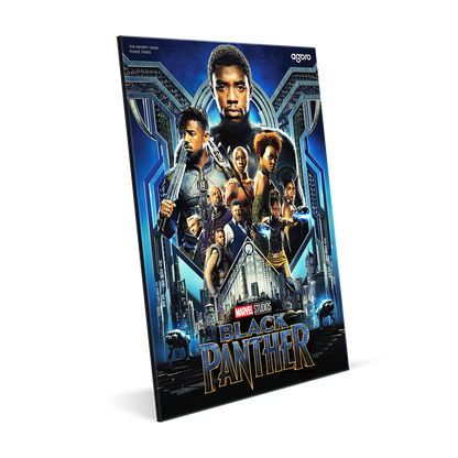 Marvel The Infinity Saga Phase Three Black Panther Silver Collectible Foil Agoro