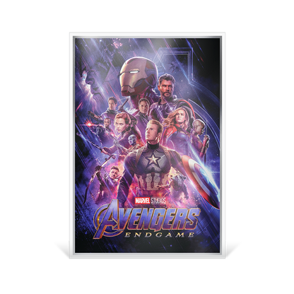 Marvel The Infinity Saga Phase Three Avengers: Endgame Silver Collectible Foil AGORO