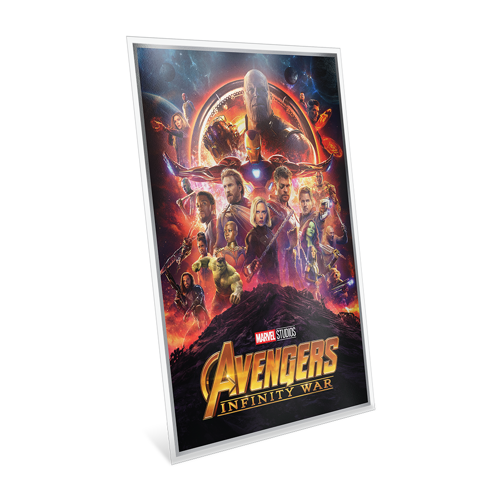 Marvel The Infinity Saga Phase Three Avengers: Infinity War Silver Collectible Foil