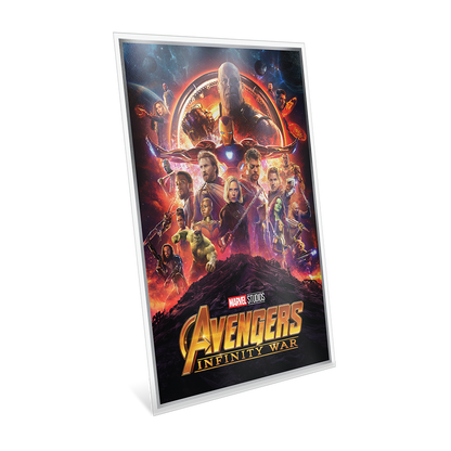 Marvel The Infinity Saga Phase Three Avengers: Infinity War Silver Collectible Foil