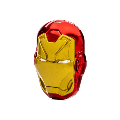 IRON MAN HELMET 5 Oz Silver Coin $10 Niue 2024