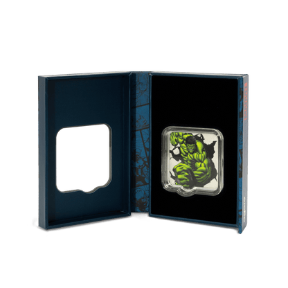 Marvel Hulk 'Smash' 2 Oz Silver Coin