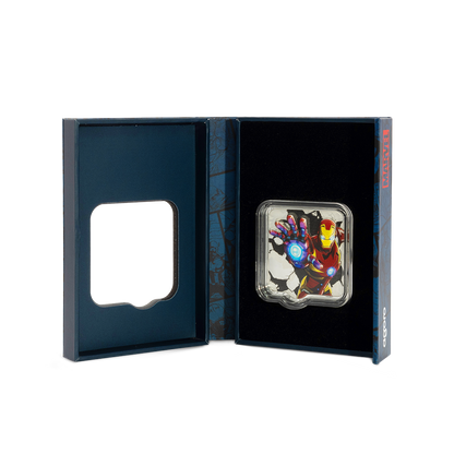 Marvel Iron Man 'ZAPT!!' 2 Oz Silver Coin AGORO