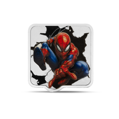 Marvel Spider-Man 'Thwip' 2 Oz Silver Coin