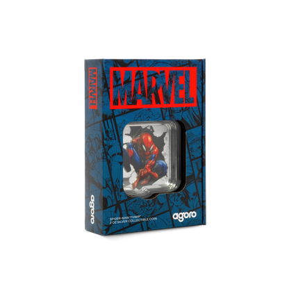 Marvel Spider-Man 'Thwip' 2 Oz Silver Coin