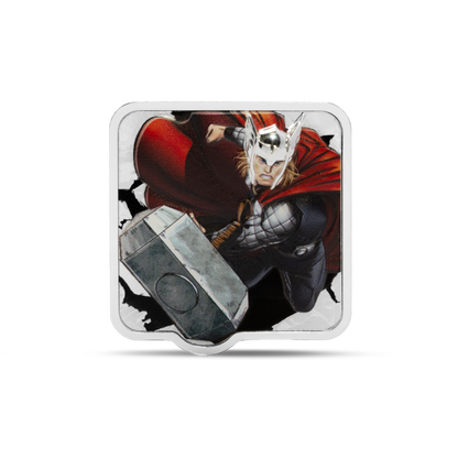 Marvel Thor 'KRA-KOOM' 2 Oz Silver Coin AGORO