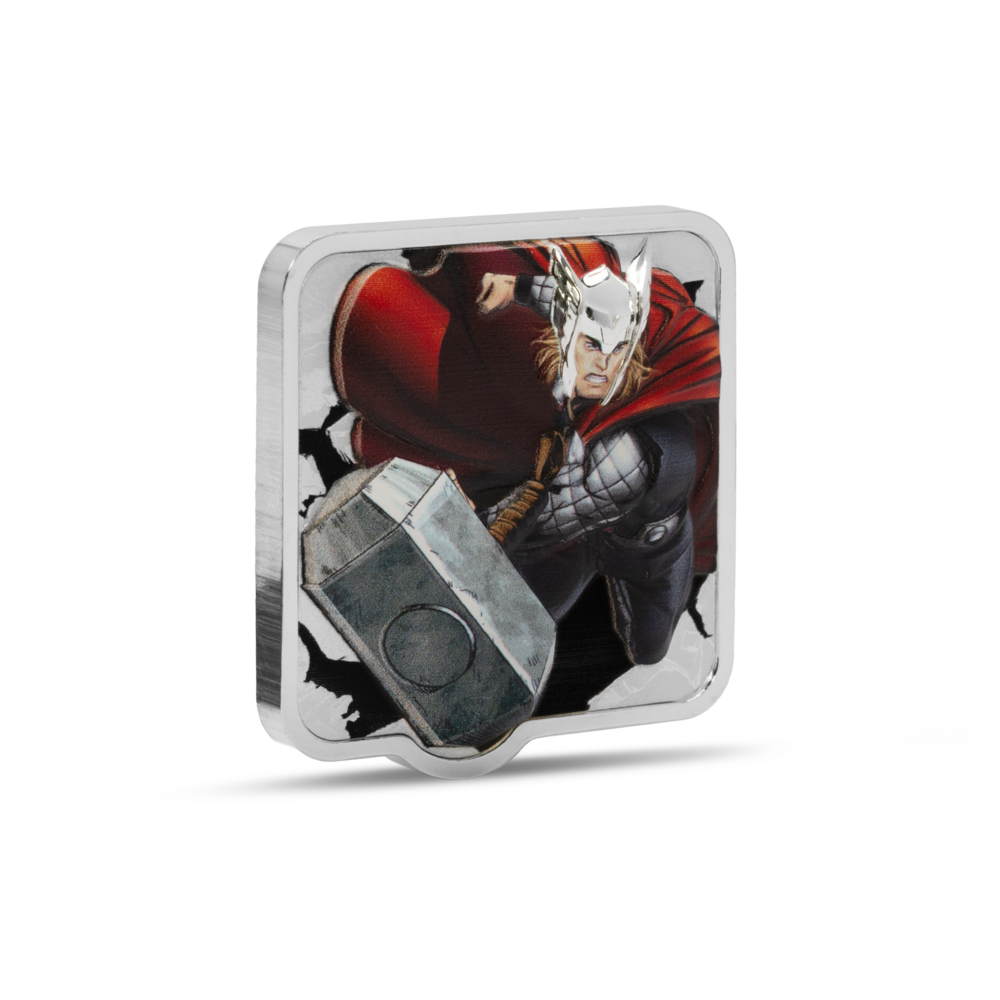 Marvel Thor 'KRA-KOOM' 2 Oz Silver Coin AGORO