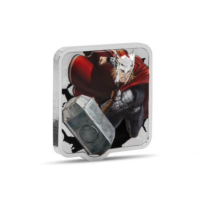 Marvel Thor 'KRA-KOOM' 2 Oz Silver Coin AGORO
