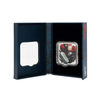 Marvel Thor 'KRA-KOOM' 2 Oz Silver Coin AGORO