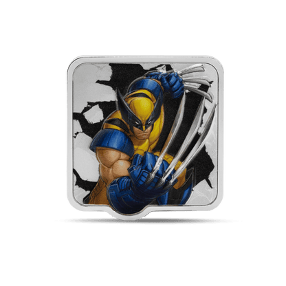 Marvel Wolverine 'Slash' 2 Oz Silver Coin