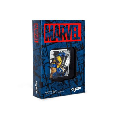 Marvel Wolverine 'Slash' 2 Oz Silver Coin