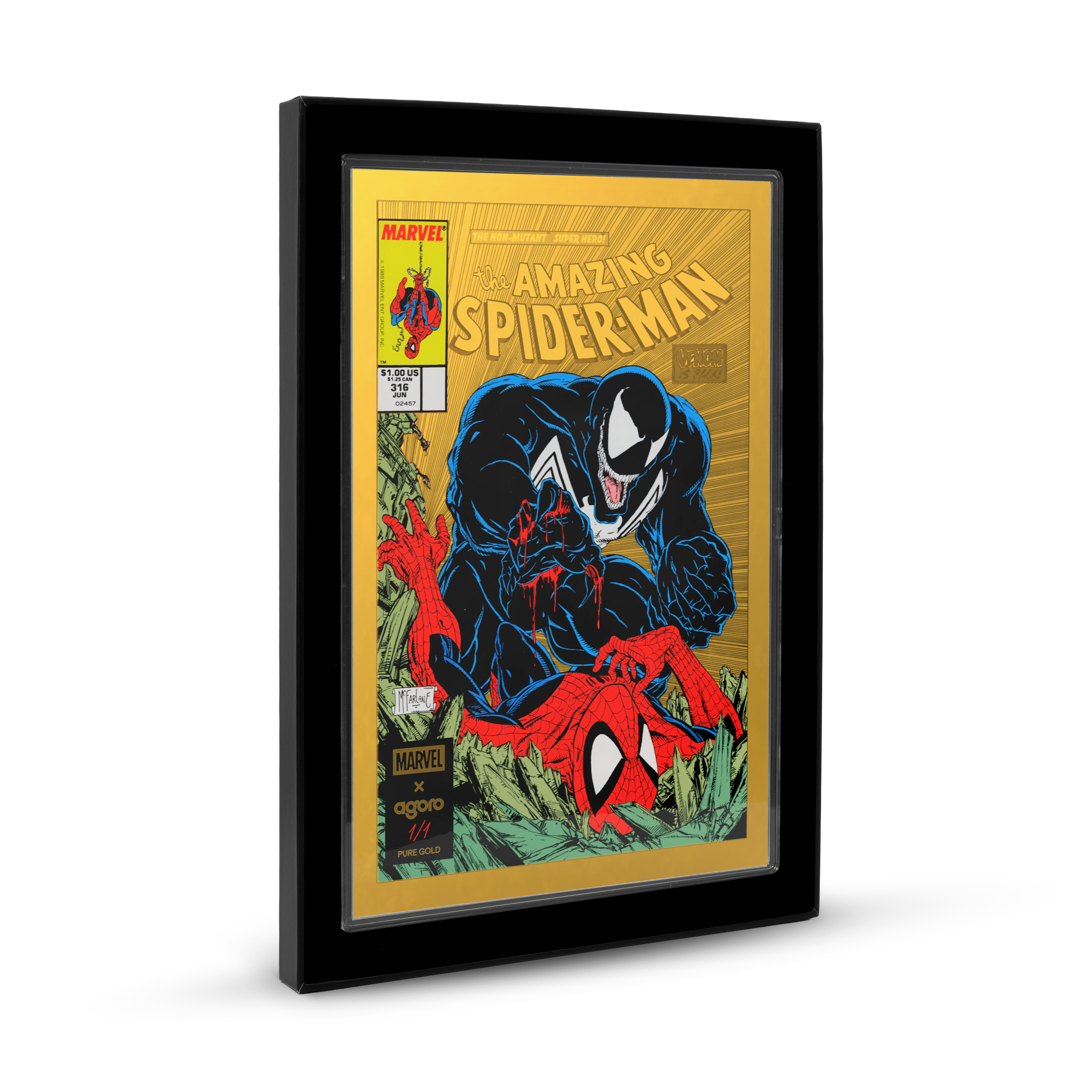 Collector Box Spider-Man: Comic Art Through The Ages AGORO