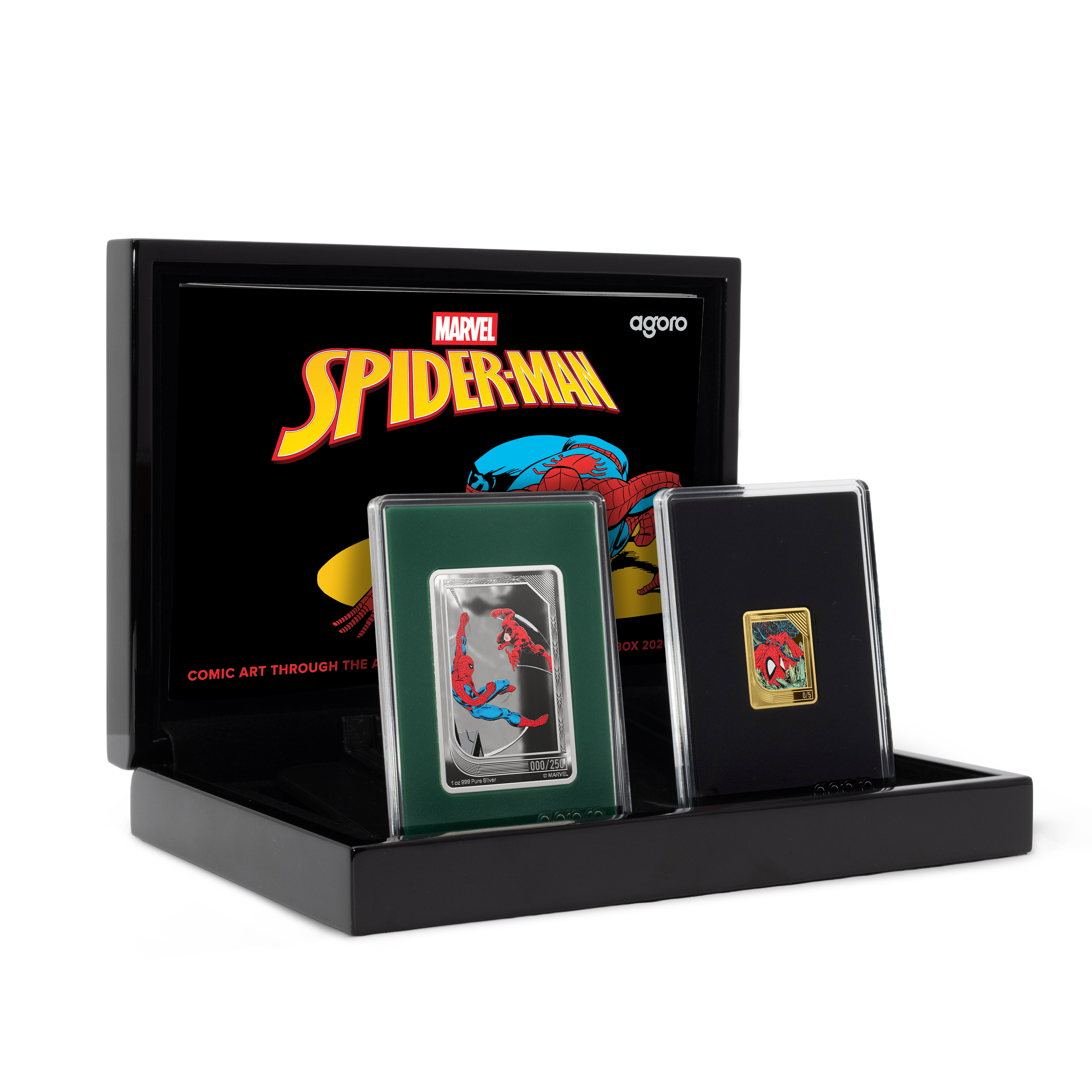 Collector Box Spider-Man: Comic Art Through The Ages AGORO