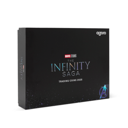 Marvel Studios: The Infinity Saga Trading Coins Packaging closed - Agoro New Zealand Mint 