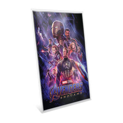 Marvel The Infinity Saga Phase Three Avengers: Endgame Silver Collectible Foil AGORO
