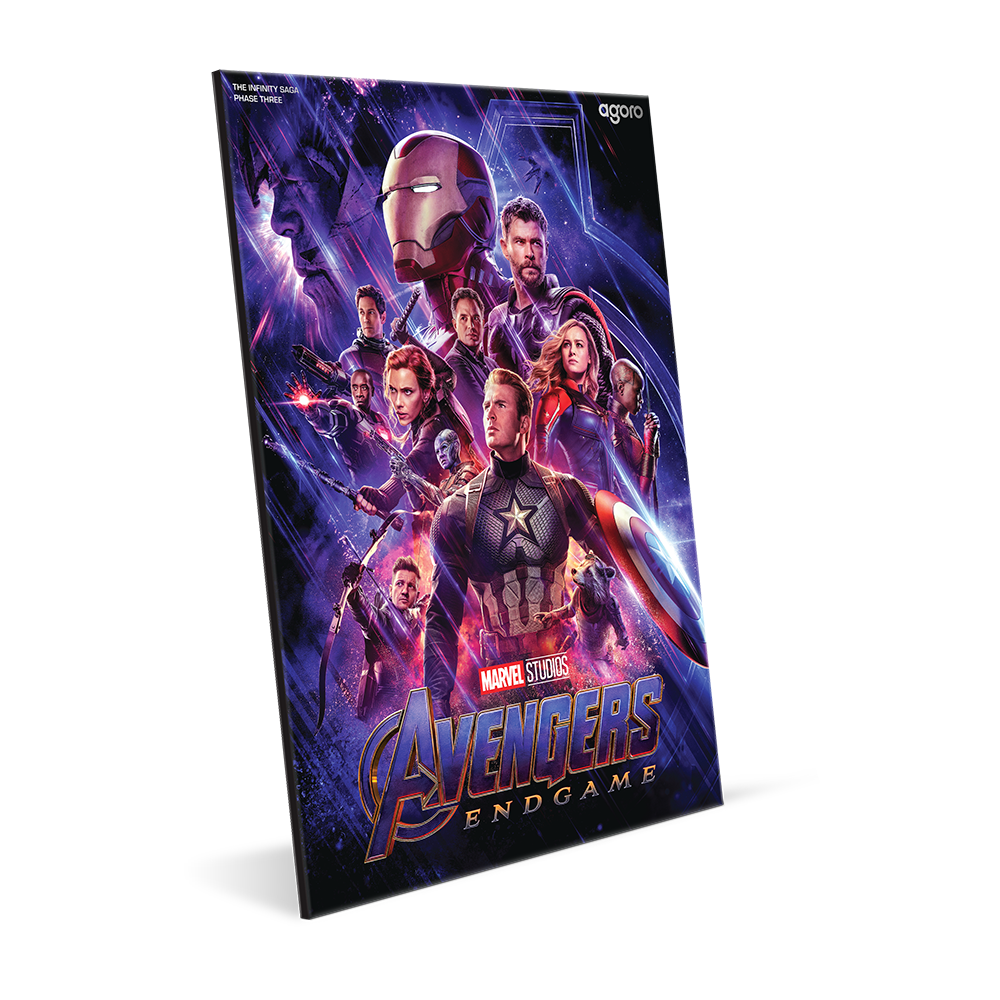 Marvel The Infinity Saga Phase Three Avengers: Endgame Silver Collectible Foil AGORO