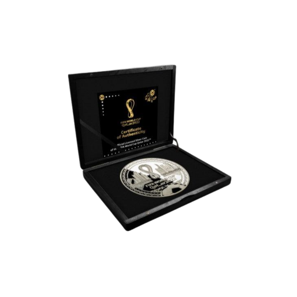 Mastersize Coin “Doha” 1 kg Silver Coin $25 Solomon Islands 2022
