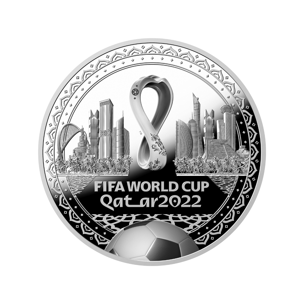 Mastersize Coin “Doha” 1 kg Silver Coin $25 Solomon Islands 2022