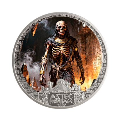 Mictlantecutli Aztec Heritage series 1/2 Oz Silver Coin 2026 popcoins