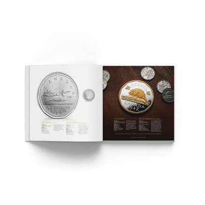 2023 Annual Collection Book with Special Edition Uncirculated Coins The Royal Canadian Mint